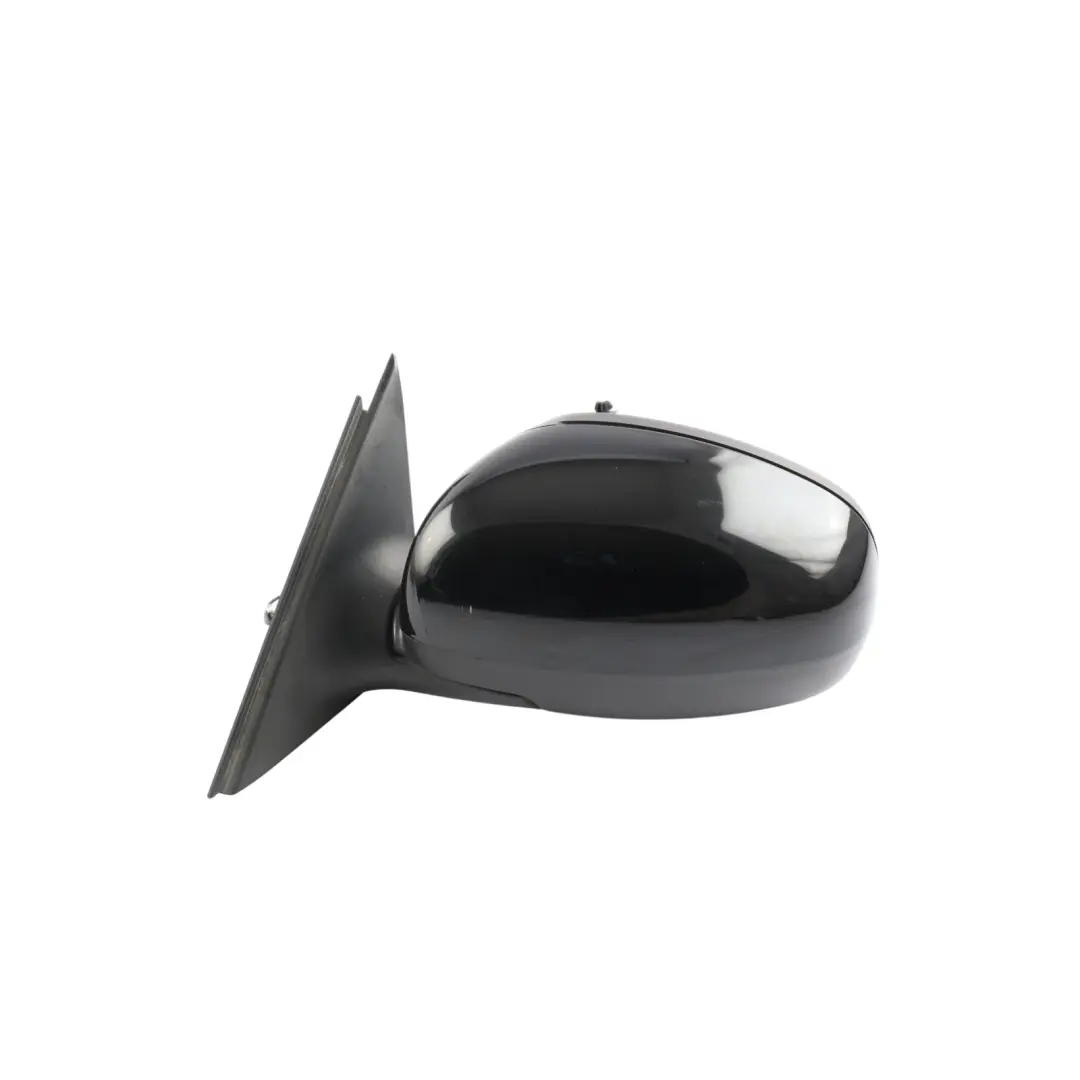 Skoda Fabia Mk2 5J Door Wing Mirror Outside Left N/S Black - SKU RHD-5J2857507E-BLK - Part number 5J2857507E