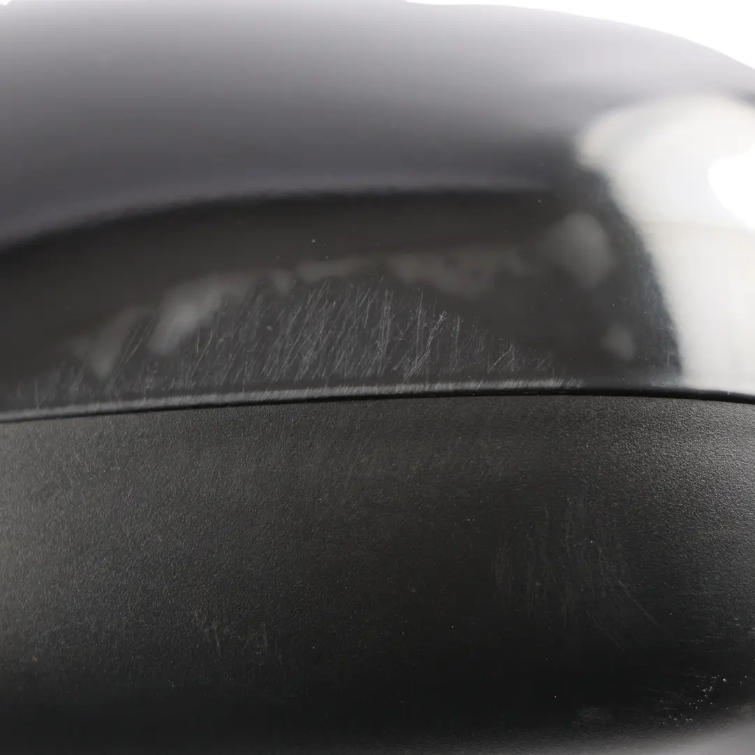 Skoda Fabia Mk2 5J Door Wing Mirror Outside Left N/S Black - SKU RHD-5J2857507E-BLK - Part number 5J2857507E