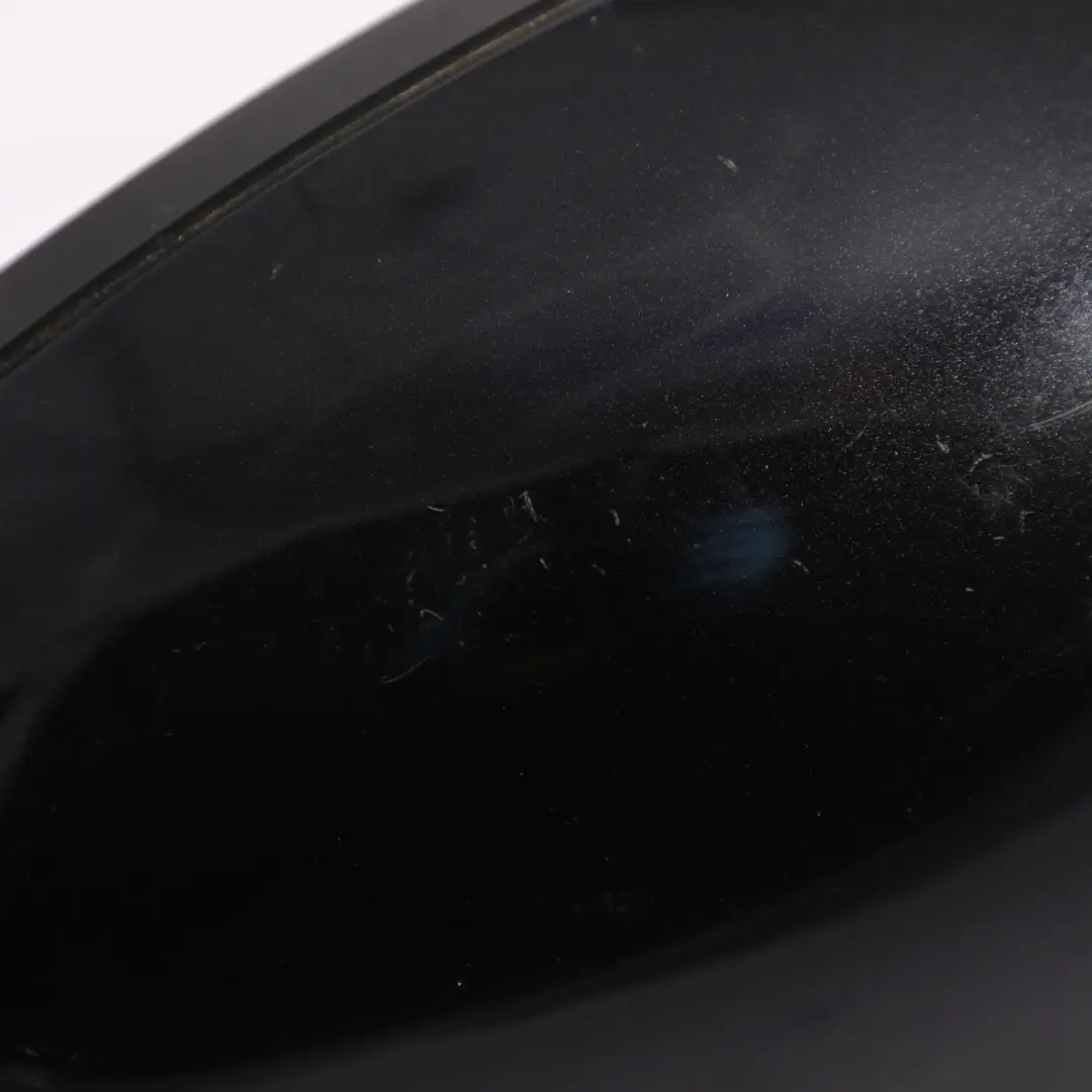 Skoda Fabia Mk2 Door Wing Mirror Heated Right O/S Black Magic Pearl - C9Z - SKU RHD-5J2857508E-BLM - Part number 5J2857508E