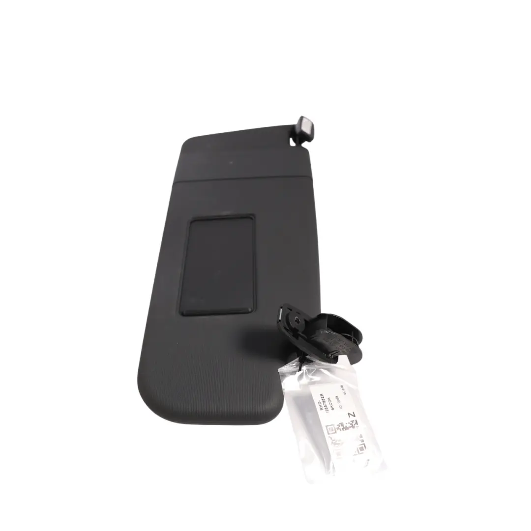 Skoda Fabia 5j Sun Visor Offside Right O/S Onyx - SKU RHD-5J2857552R - Part number 5J2857552R