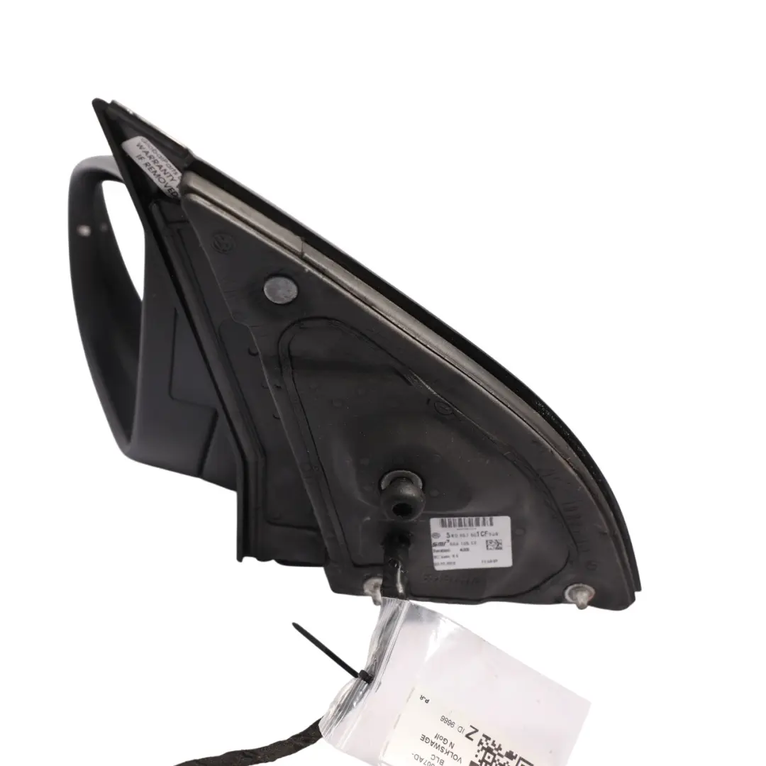 Volkswagen Golf Mk6 Door Wing Mirror Heated Electric Left N/S Black - 041 - SKU RHD-5K0857507AD-BLC - Part number 5K0857507AD