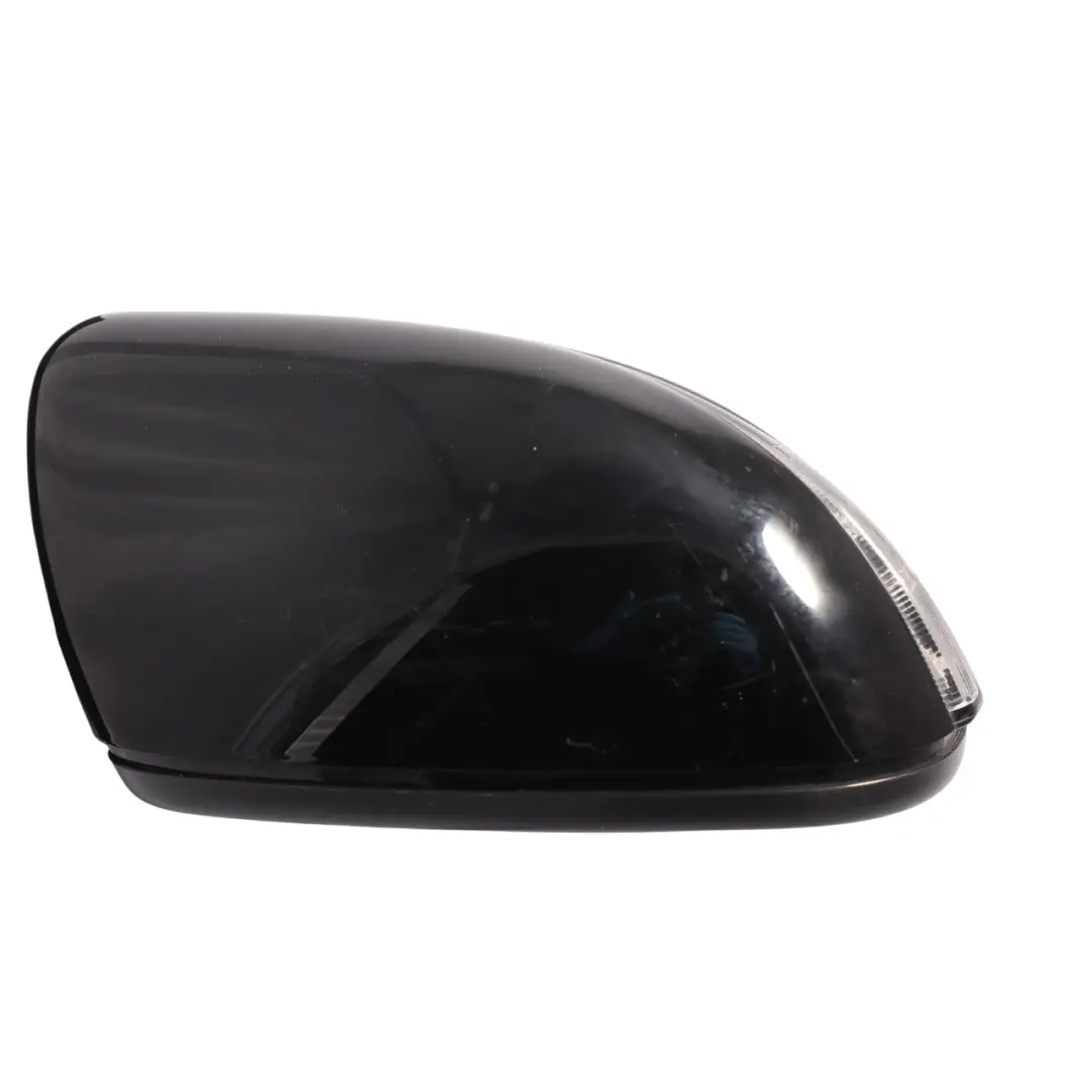Volkswagen Golf Mk6 Door Wing Mirror Heated Electric Right O/S Black - 041 - SKU RHD-5K0857508AD-BLC - Part number 5K0857508AD