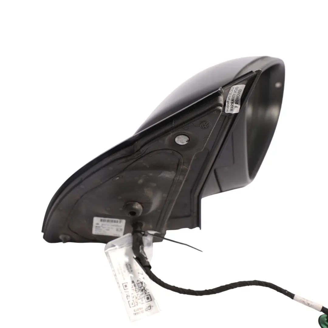 Volkswagen Golf Mk6 Door Wing Mirror Heated Electric Right O/S Black - 041 - SKU RHD-5K0857508AD-BLC - Part number 5K0857508AD