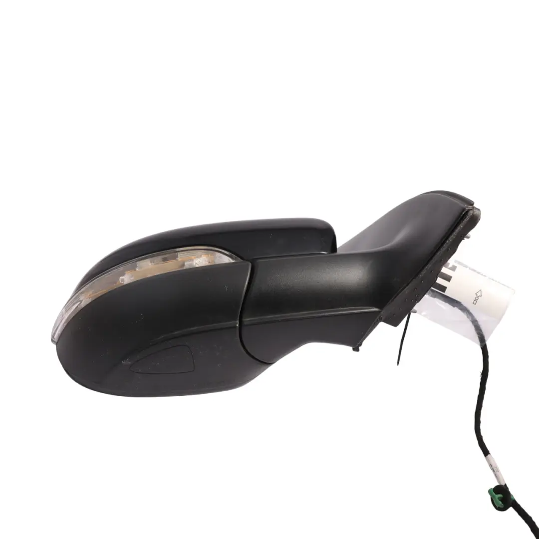 Volkswagen Golf Mk6 Door Wing Mirror Heated Electric Right O/S Black - 041 - SKU RHD-5K0857508AD-BLC - Part number 5K0857508AD