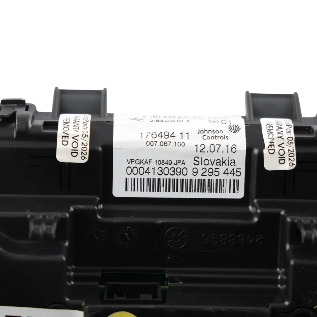 BMW F20 LCI F21 F22 Instrument Cluster Speedometer Clocks Manual Petrol - SKU RHD-6822987-1 - Part number 6822987