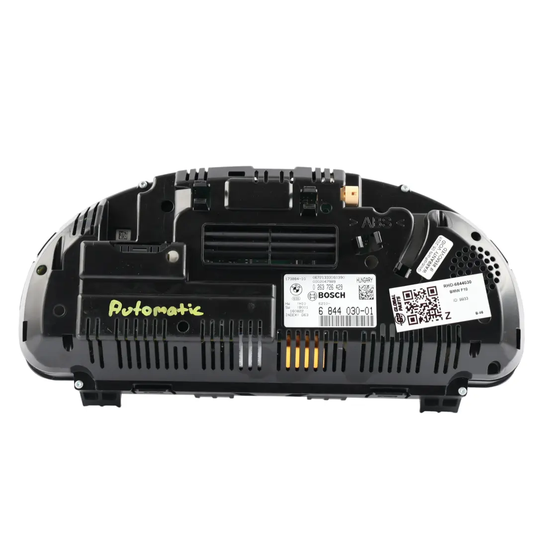 Instrument Cluster Speedometer Clocks to BMW F01 F10 X3 F25 X4 F26 with Part number 6844030 BMW F01 F10 X3 F25 X4 F26 Instrument Cluster Speedometer Clocks - SKU RHD-6844030 - Part number 6844030
