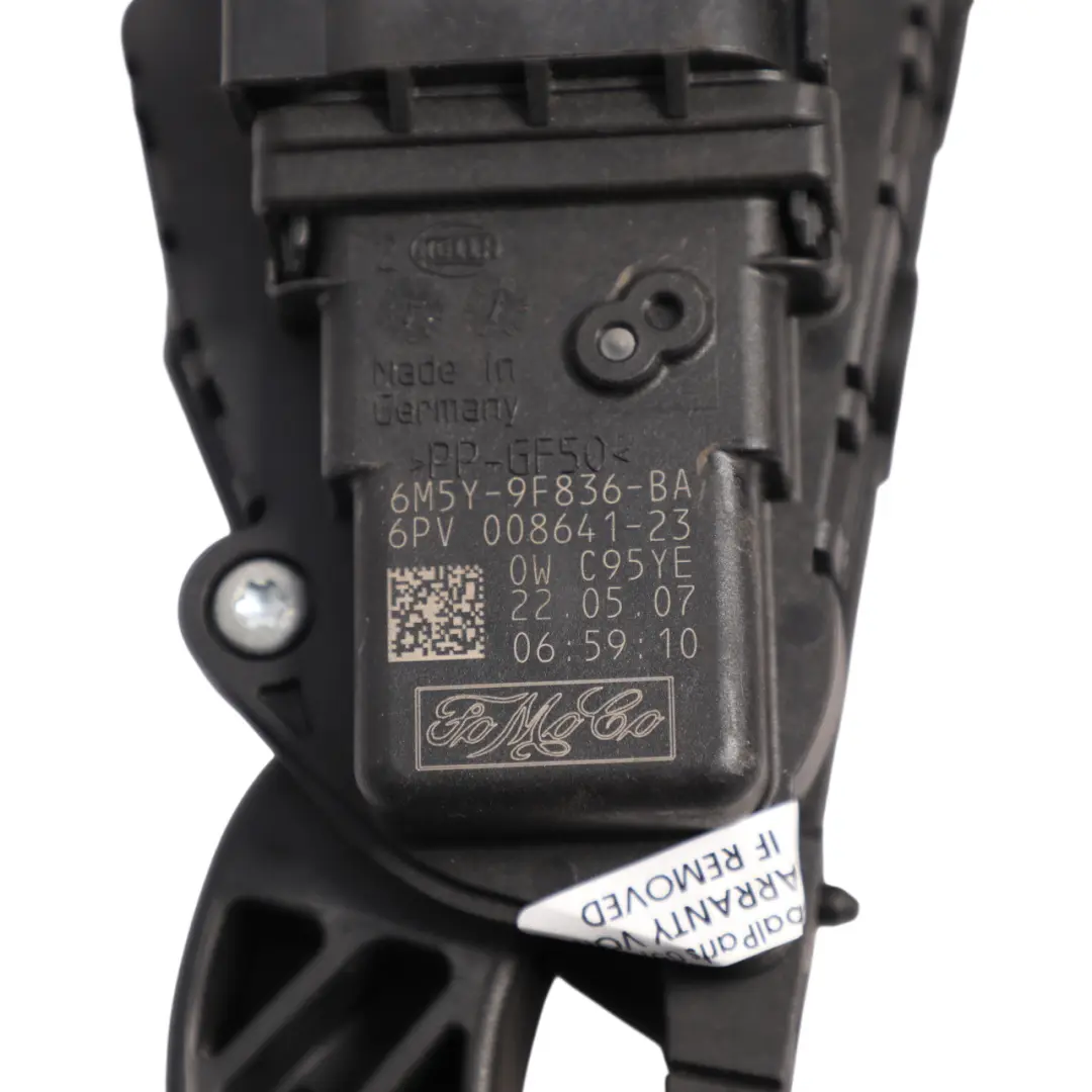 Mk2 ST Throttle Accelerator Pedal Assembly to Ford Focus with Part number 6M5Y-9F836-BA Ford Focus Mk2 ST Throttle Accelerator Pedal Assembly - SKU RHD-6M5Y-9F836-BA - Part number 6M5Y-9F836-BA