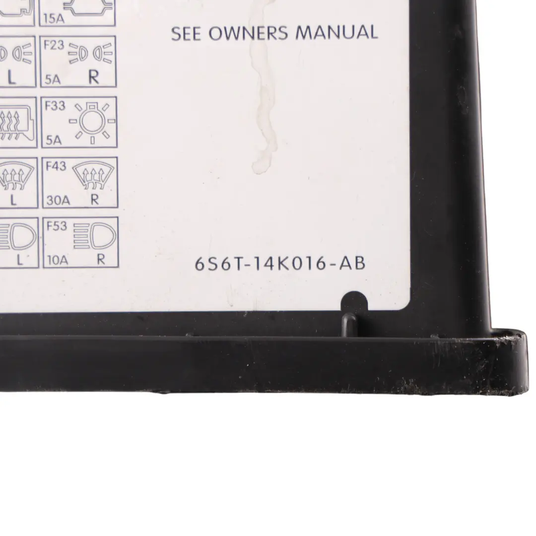 Mk5 ST Dashboard Glove Box Storage Compartment Black to Ford Fiesta with Part number 6S61-A06024-BDW Ford Fiesta Mk5 ST Dashboard Glove Box Storage Compartment Black - SKU RHD-6S61-A06024-BDW - Part number 6S61-A06024-BDW