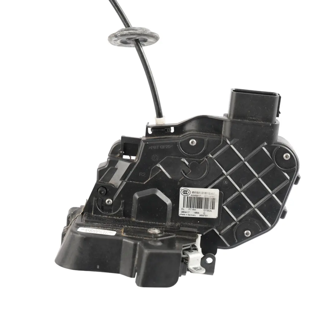 Range Rover Evoque L538 Door Lock Latch Mechanism Front Right O/S 6W8A-21812-AF - SKU RHD-6W8A-21812-AF1 - Part number 6W8A-21812-AF1