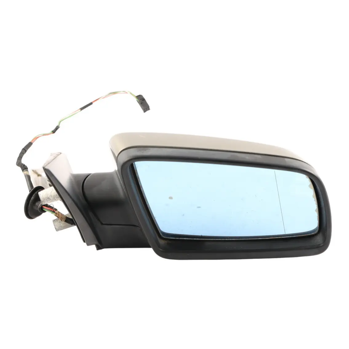 BMW 5 Series 1 E60 E61 Heated Right Door Wing Mirror O/S Olivin Metallic 349