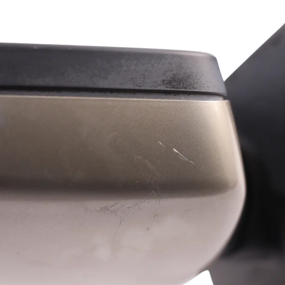 BMW 5 Series 1 E60 E61 Heated Right Door Wing Mirror O/S Olivin Metallic 349 - SKU rhd-7189486-OLI1 - Part number 7189486