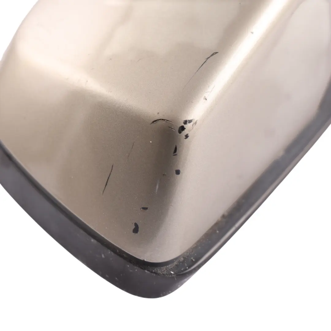 BMW 5 Series 1 E60 E61 Heated Right Door Wing Mirror O/S Olivin Metallic 349 - SKU rhd-7189486-OLI1 - Part number 7189486