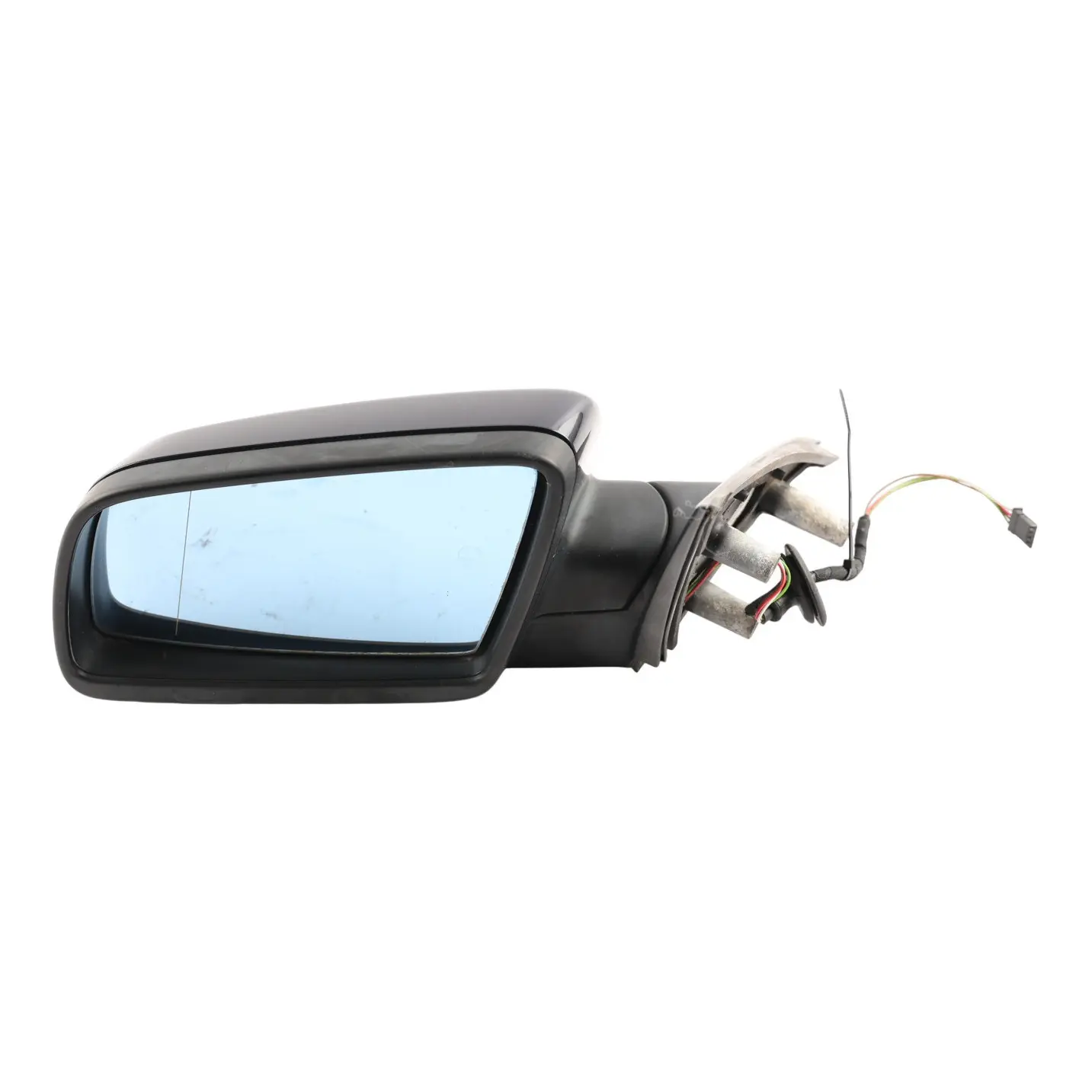 BMW E60 E61 LCI Door Wing Mirror Heated Left N/S Monacoblau Metallic - A35