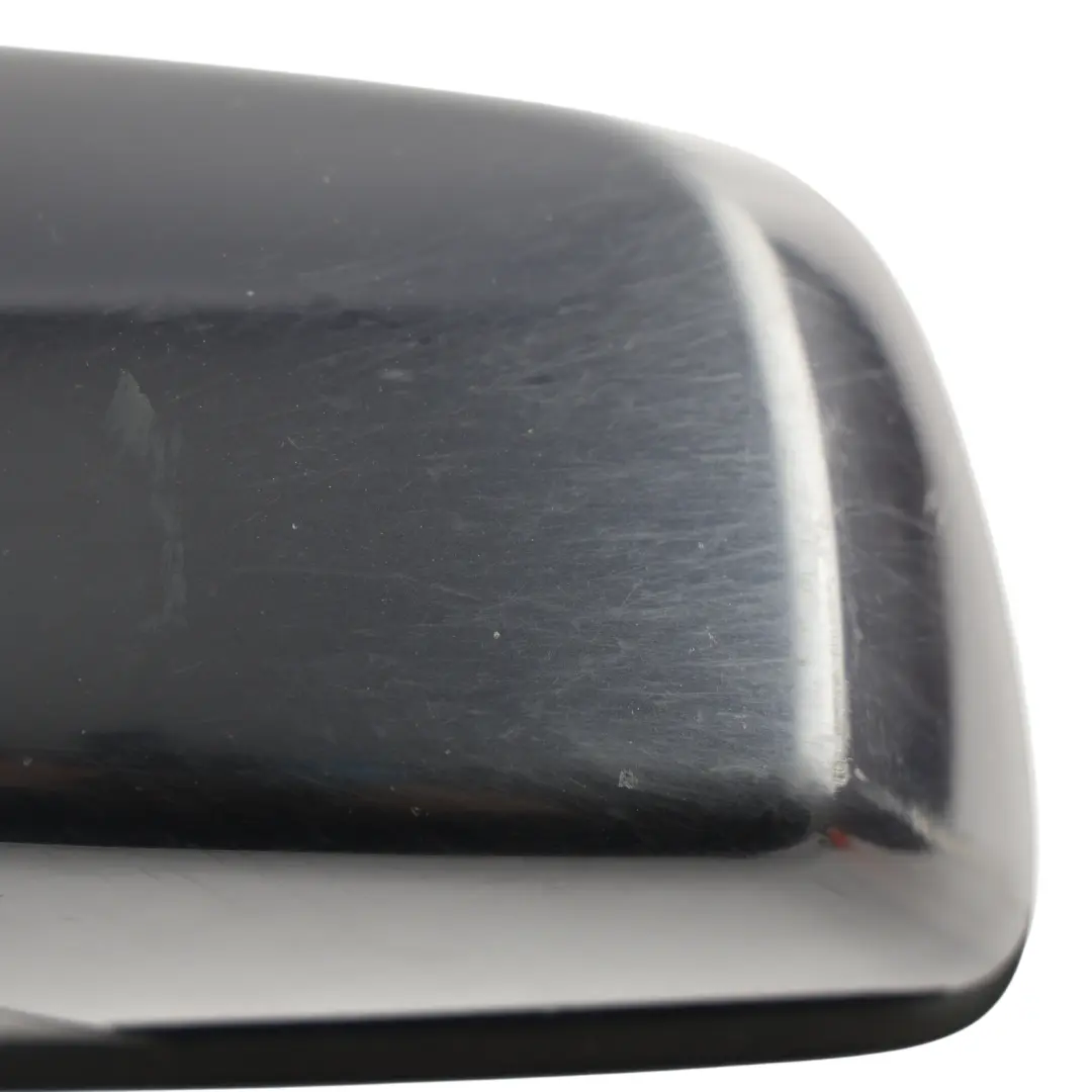 BMW E60 E61 LCI Door Wing Mirror Heated Left N/S Monacoblau Metallic - A35 - SKU RHD-7189571-MB - Part number 7189571