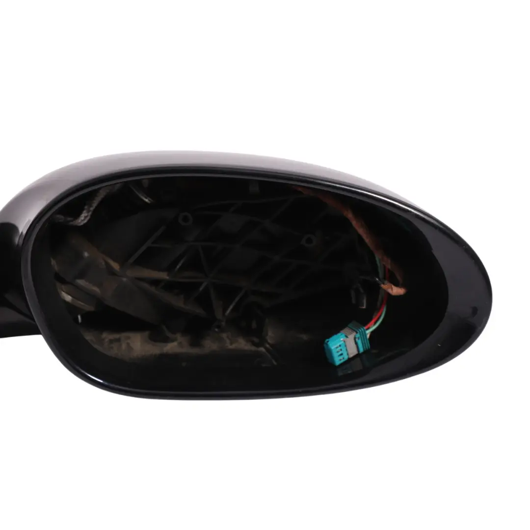 Heated Wing Mirror Right O/S Carbonschwarz Metallic - 416 to BMW Z4 E85 E86 with Part number 7189706 BMW Z4 E85 E86 Heated Wing Mirror Right O/S Carbonschwarz Metallic - 416 - SKU RHD-7189706-CAR1 - Part number 7189706