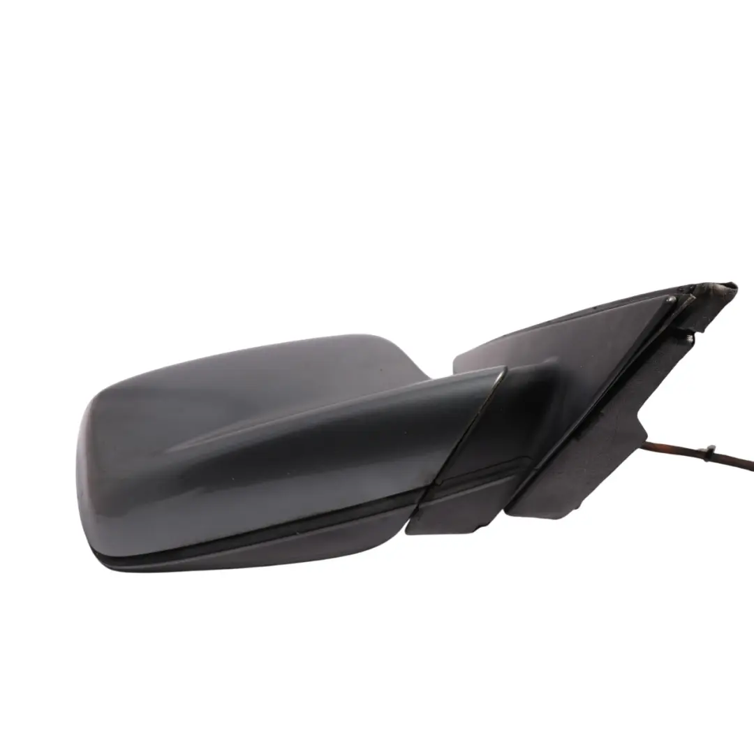 BMW E65 Wing Mirror Auto Dip Heated Door Right O/S Outside Sterlingrau Grey 472 - SKU rhd-7190638-STG - Part number 7190638