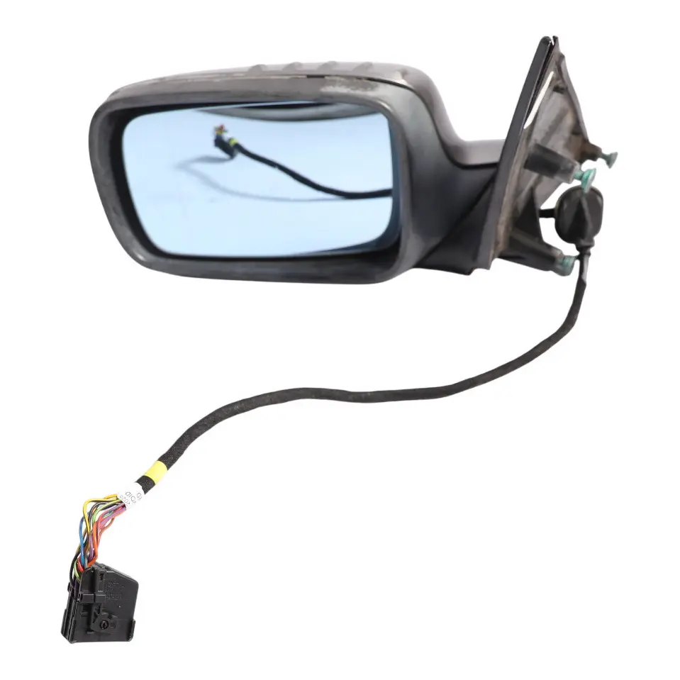 BMW E65 Wing Mirror Auto Dip Power Fold Memory Left N/S Sterlingrau Grey - 472