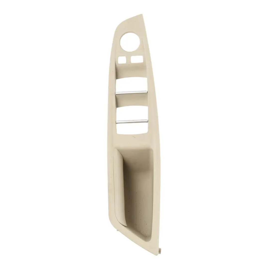 BMW F10 F11 Door Trim Recessed Grip Front Right O/S Oyster - SKU RHD-7225880 - Part number 7225880