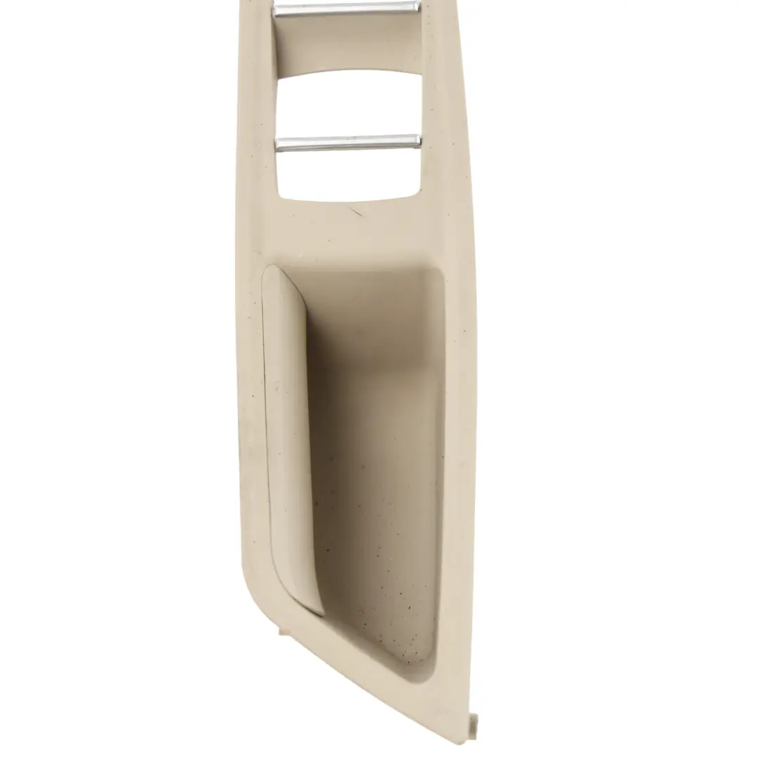 BMW F10 F11 Door Trim Recessed Grip Front Right O/S Oyster - SKU RHD-7225880 - Part number 7225880