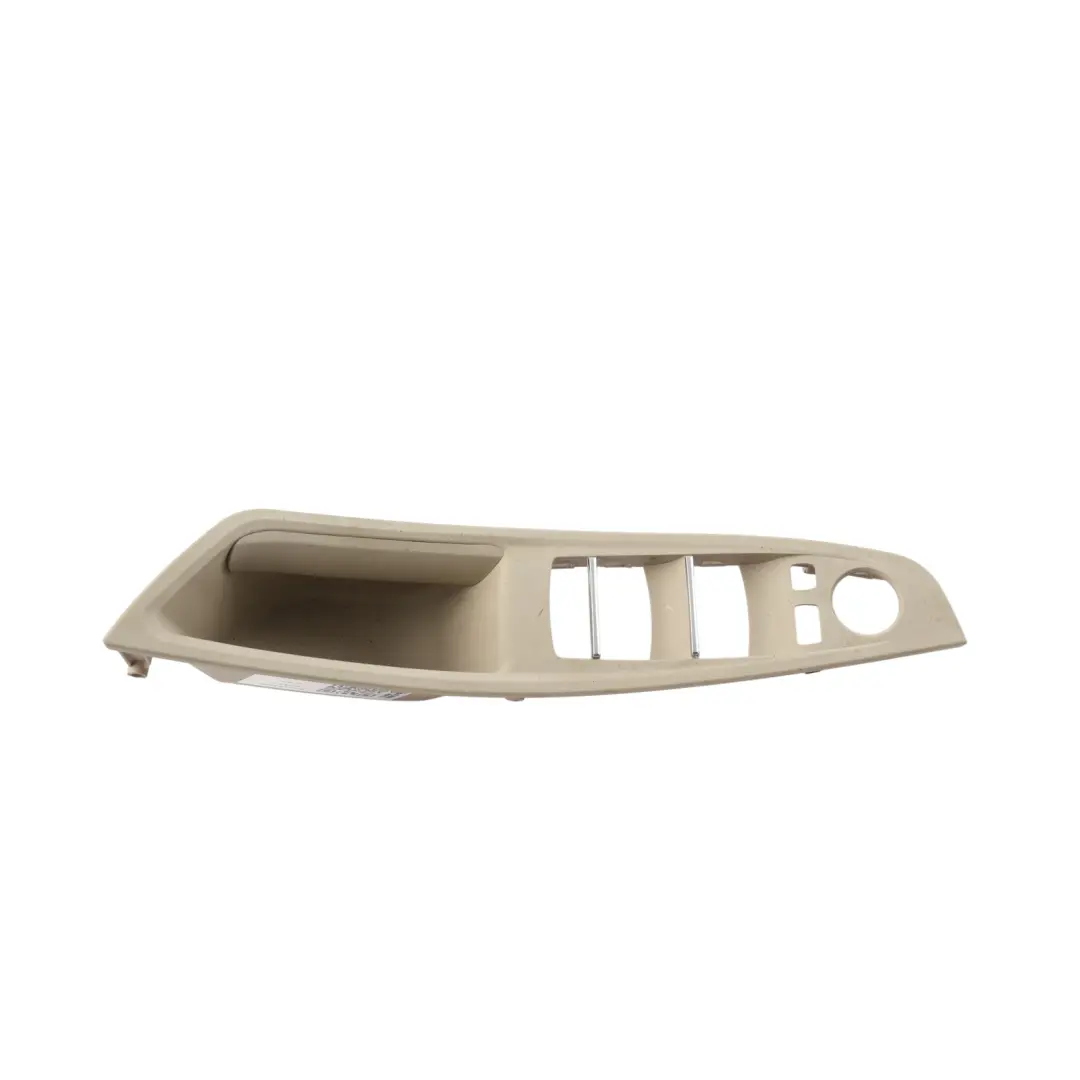 BMW F10 F11 Door Trim Recessed Grip Front Right O/S Oyster - SKU RHD-7225880 - Part number 7225880