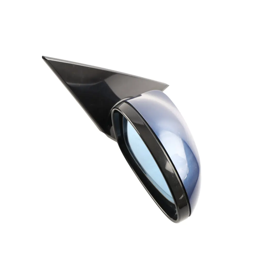 BMW E87 M Sport High Gloss Right Wing Mirror O/S Le Mans Blau Blue 381 - SKU rhd-7234224-LMB - Part number 7234224