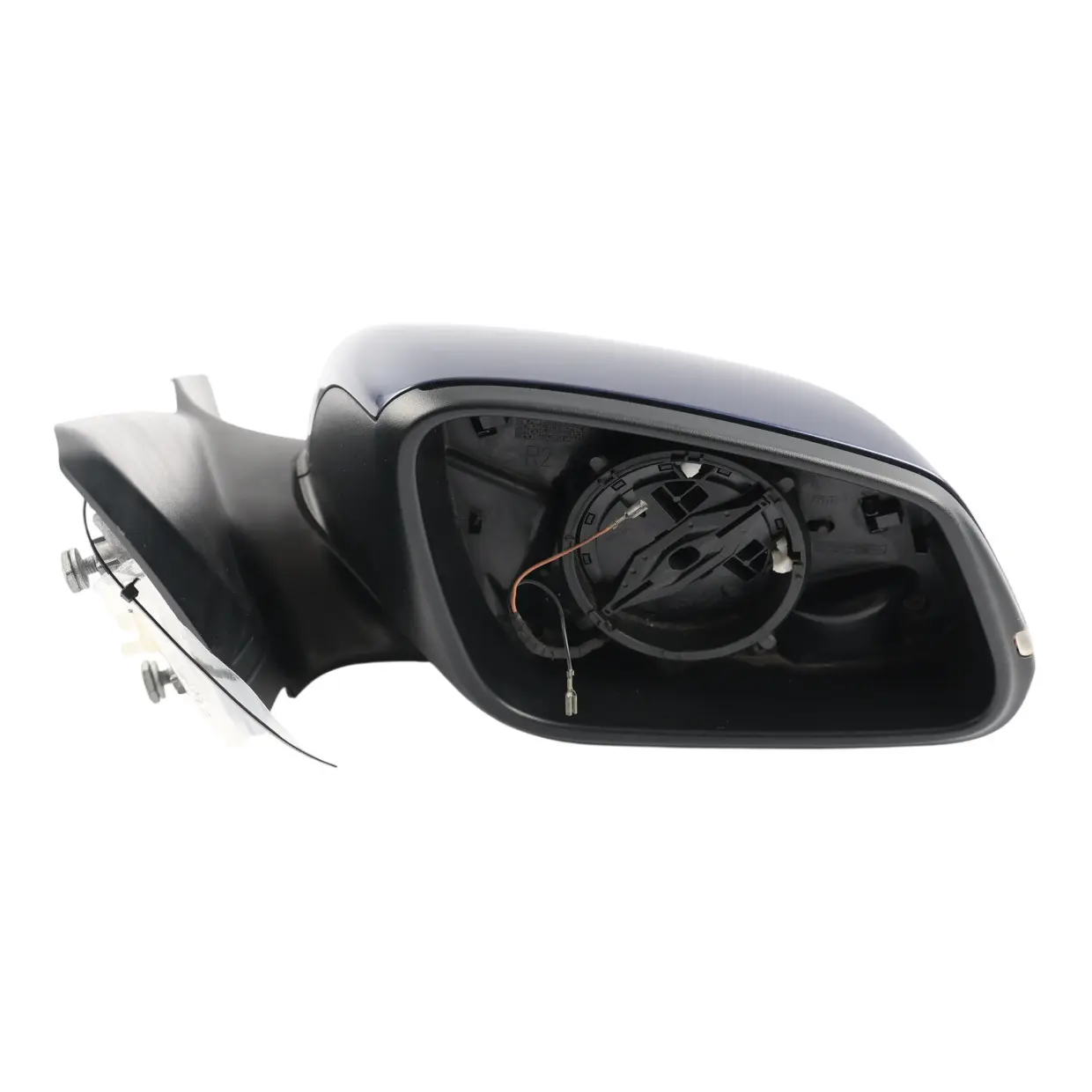 BMW F20 Wing Mirror Heated Right O/S 668 6 Pins 7242704 Mediterranean Blue C10