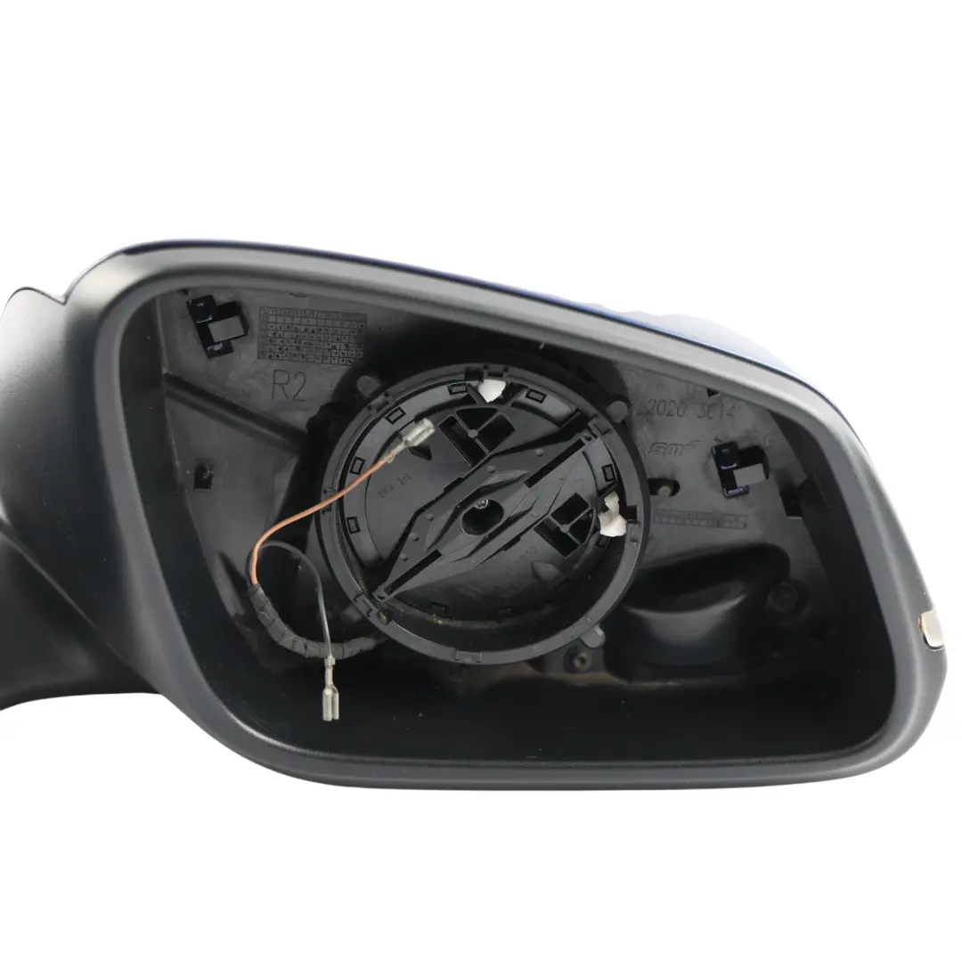 BMW F20 Wing Mirror Heated Right O/S 668 6 Pins Mediterranean Blue C10 - SKU RHD-7242704-MED - Part number 7242704
