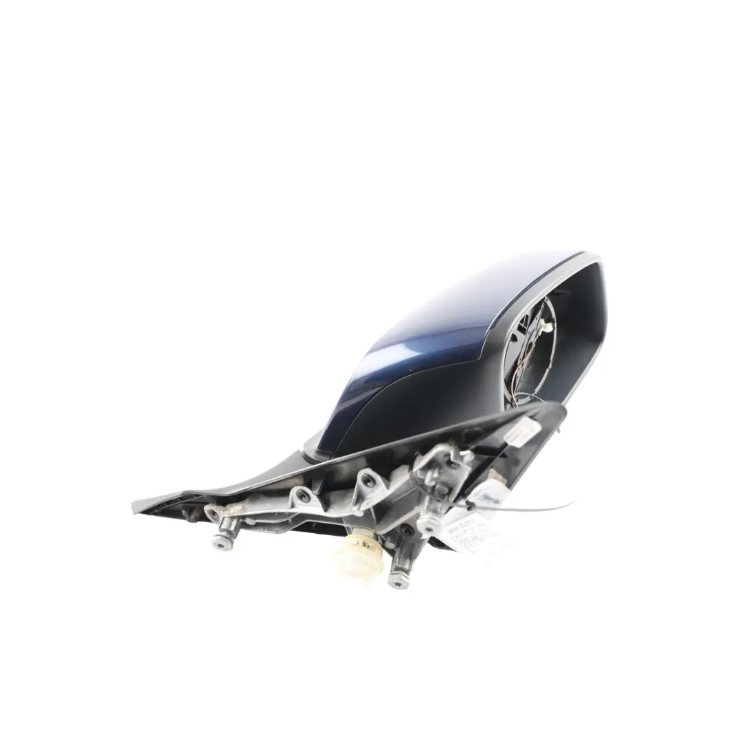 BMW F20 Wing Mirror Heated Right O/S 668 6 Pins Mediterranean Blue C10 - SKU RHD-7242704-MED - Part number 7242704