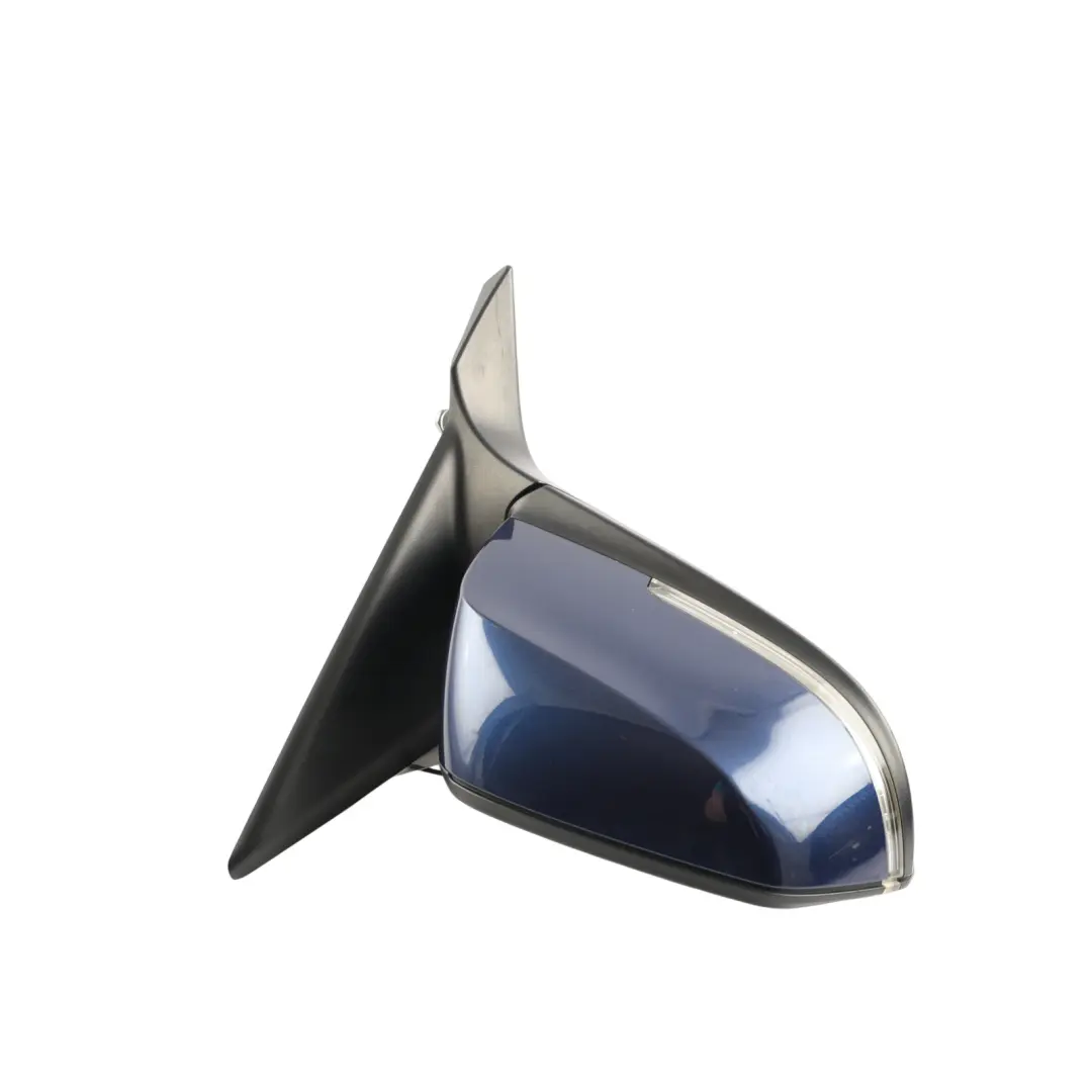 BMW F20 Wing Mirror Heated Right O/S 668 6 Pins Mediterranean Blue C10 - SKU RHD-7242704-MED - Part number 7242704