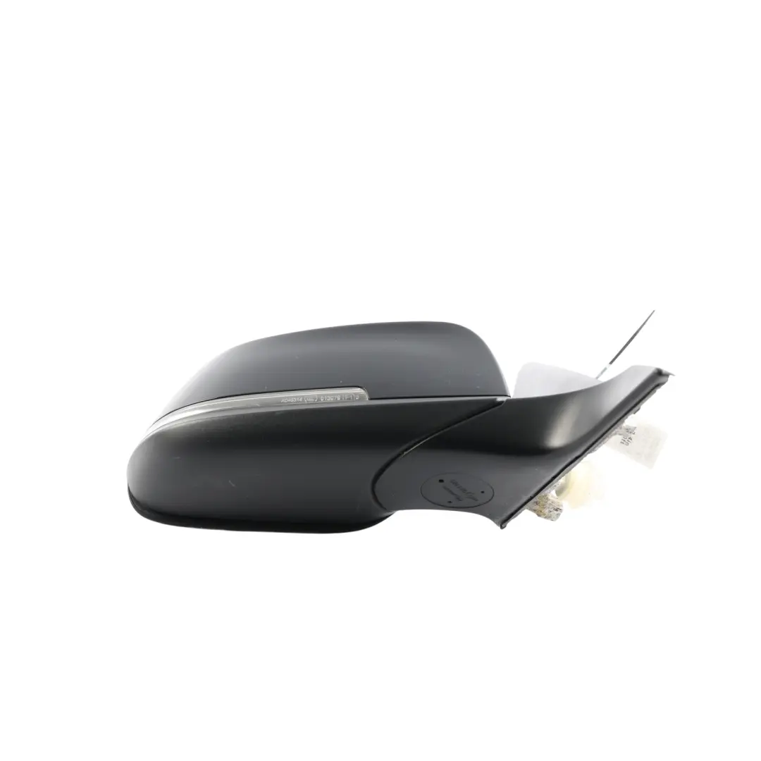 BMW F20 Wing Mirror Heated Right O/S Schwarz 2 Black 668 6 Pins - SKU rhd-7242704-SCH - Part number 7242704