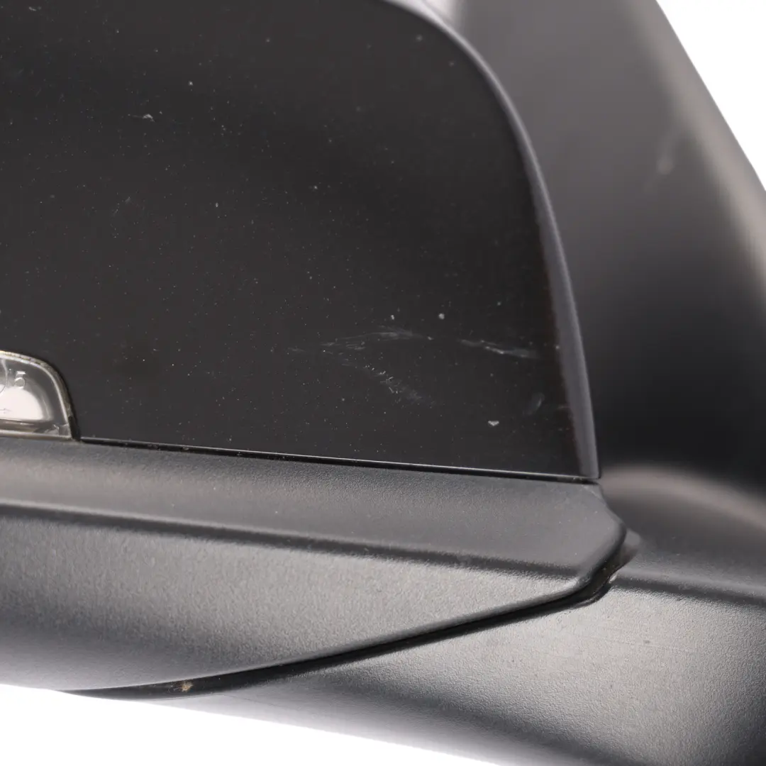 BMW F20 Wing Mirror Heated Right O/S Schwarz 2 Black 668 6 Pins - SKU rhd-7242704-SCH - Part number 7242704