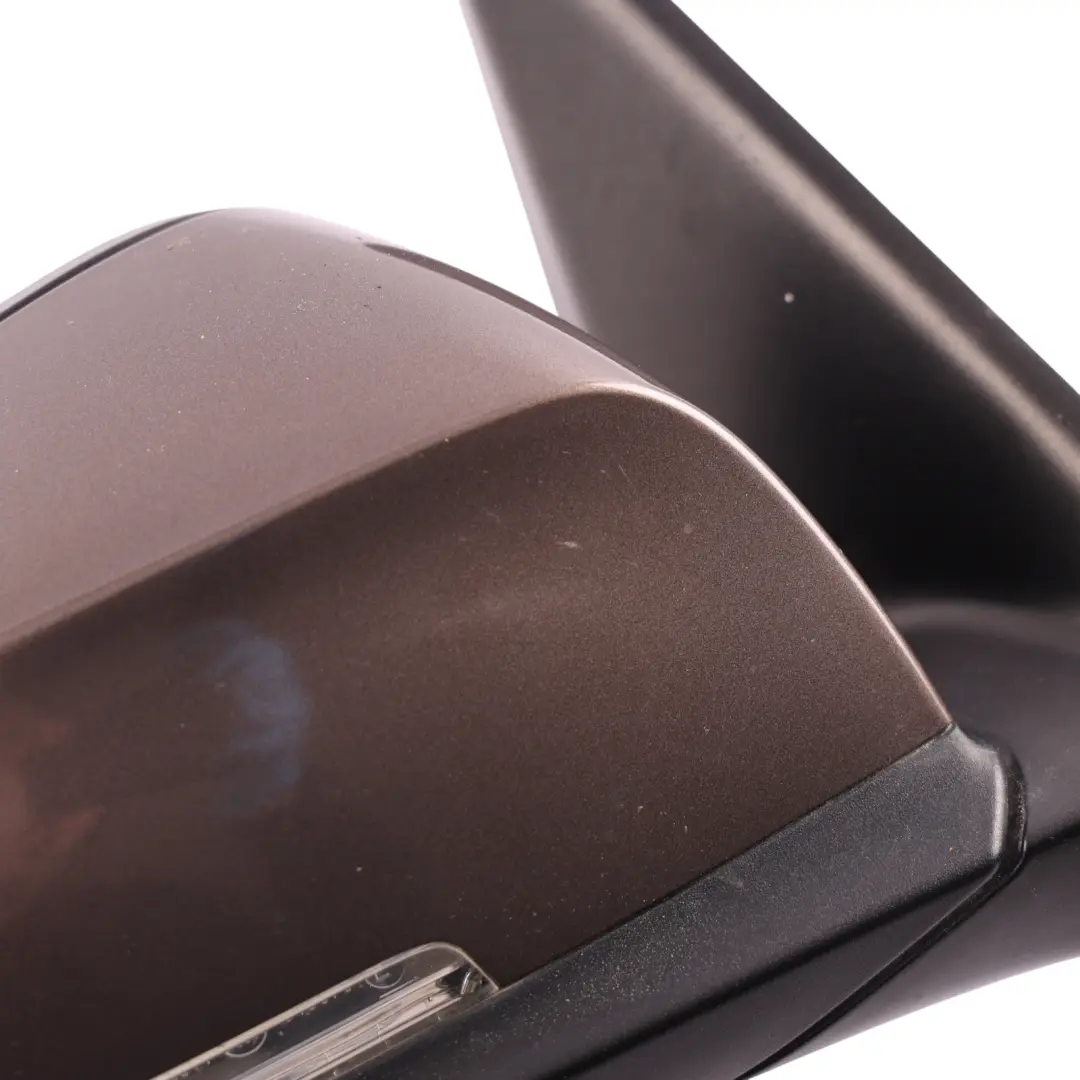 BMW F20 Door Wing Mirror Heated Right O/S 6 Pins Sparkling Bronze - B06 - SKU RHD-7242704-SPB - Part number 7242704