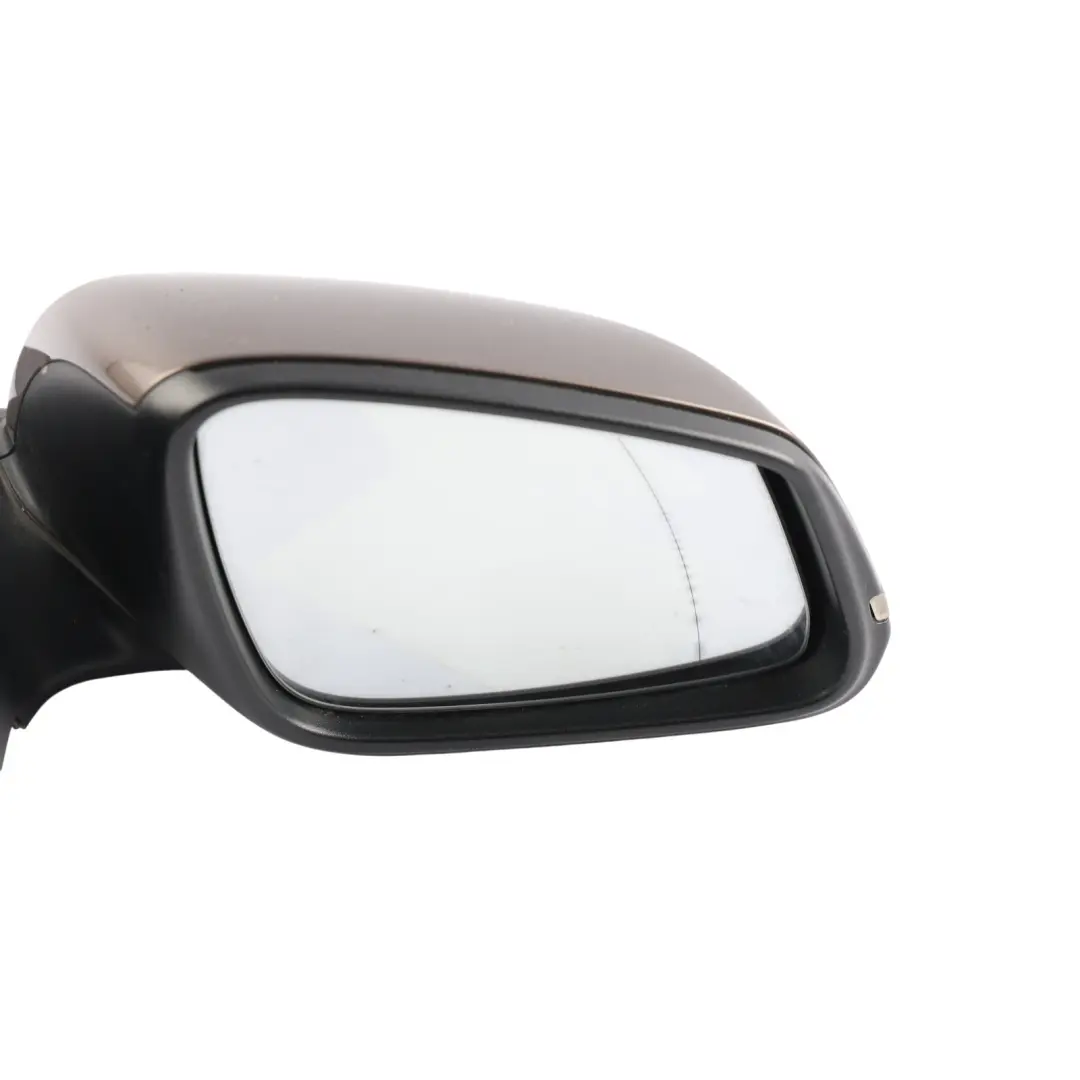 BMW F20 Door Wing Mirror Heated Right O/S 6 Pins Sparkling Bronze - B06 - SKU RHD-7242704-SPB - Part number 7242704
