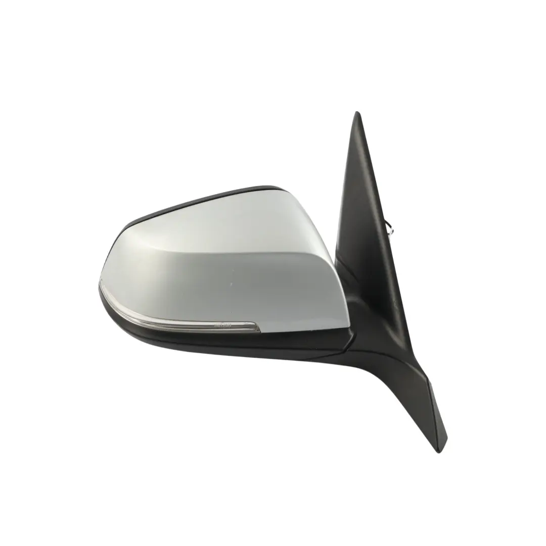 BMW F20 Wing Mirror Heated Auto Dip Door Right O/S Glacier Silber Metallic - A83 - SKU RHD-7242748-GSB - Part number 7242748