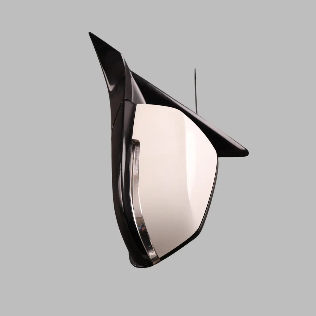 BMW 1 Series F20 Left Heated Wing Mirror N/S High Gloss Alpinweiss Alpine White - SKU rhd-7242779-AW - Part number 7242779