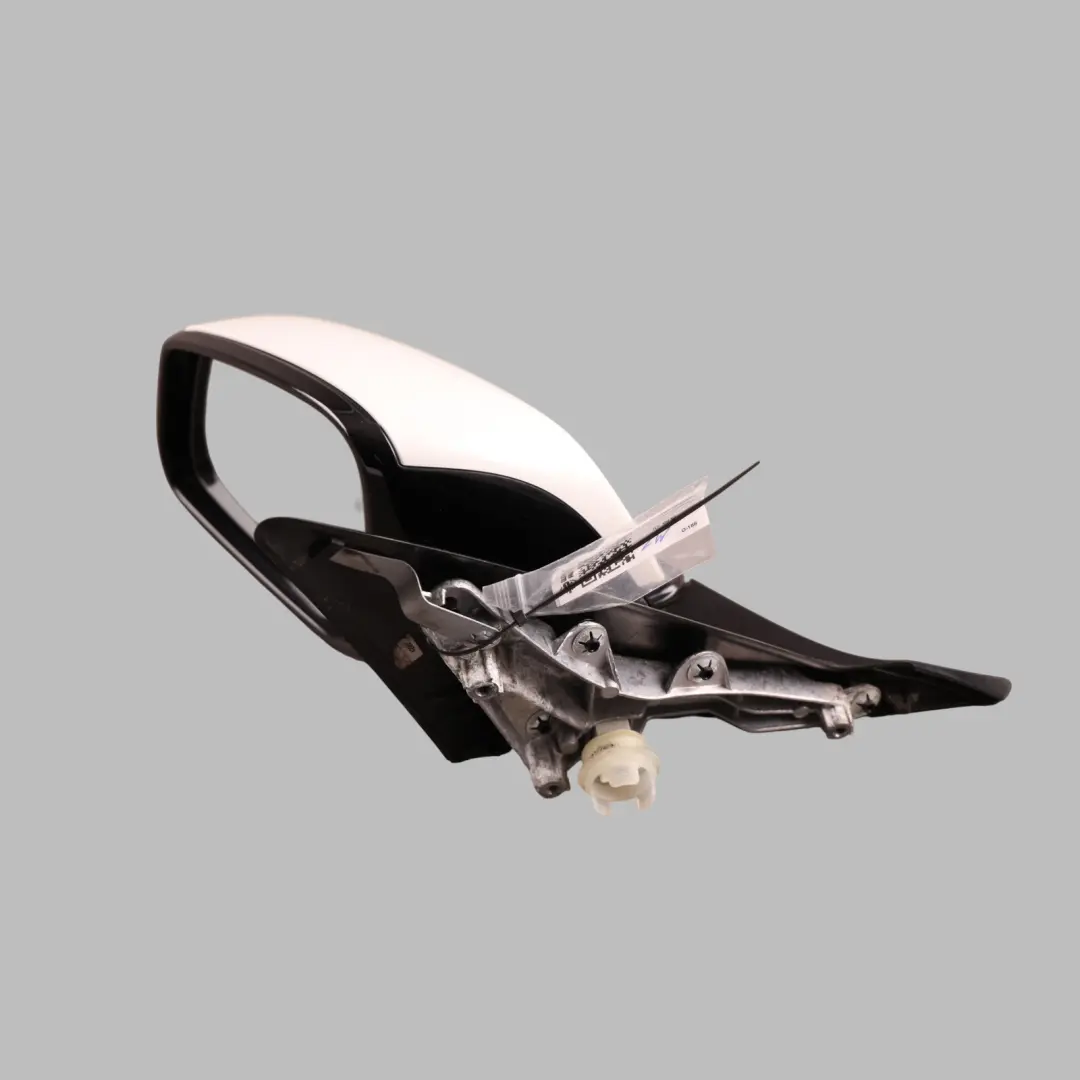 BMW 1 Series F20 Left Heated Wing Mirror N/S High Gloss Alpinweiss Alpine White - SKU rhd-7242779-AW - Part number 7242779