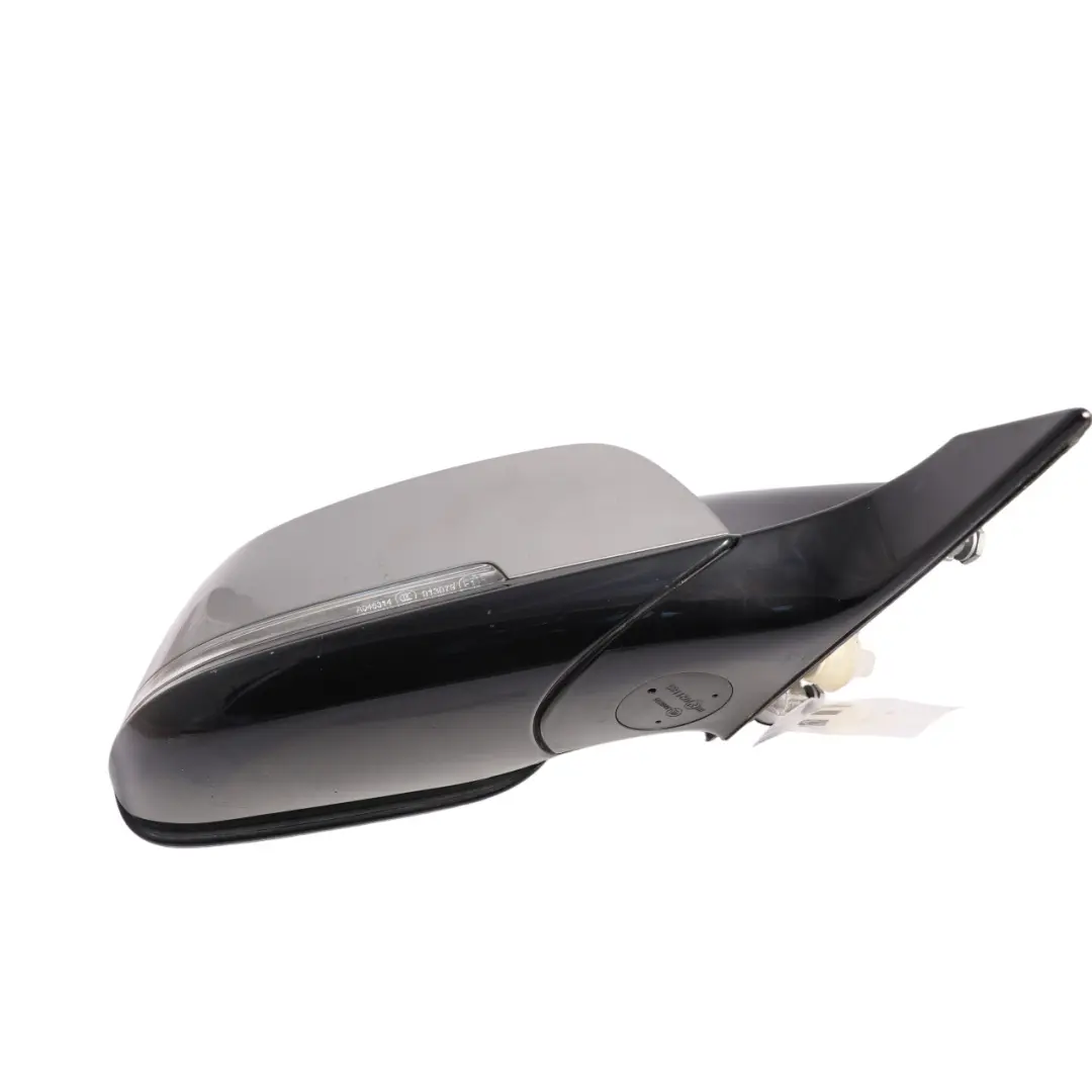 BMW F20 Door Wing Mirror Right O/S Gloss Auto Dip Ferric Grey II - B55 - SKU RHD-7242824-FGII - Part number 7242824