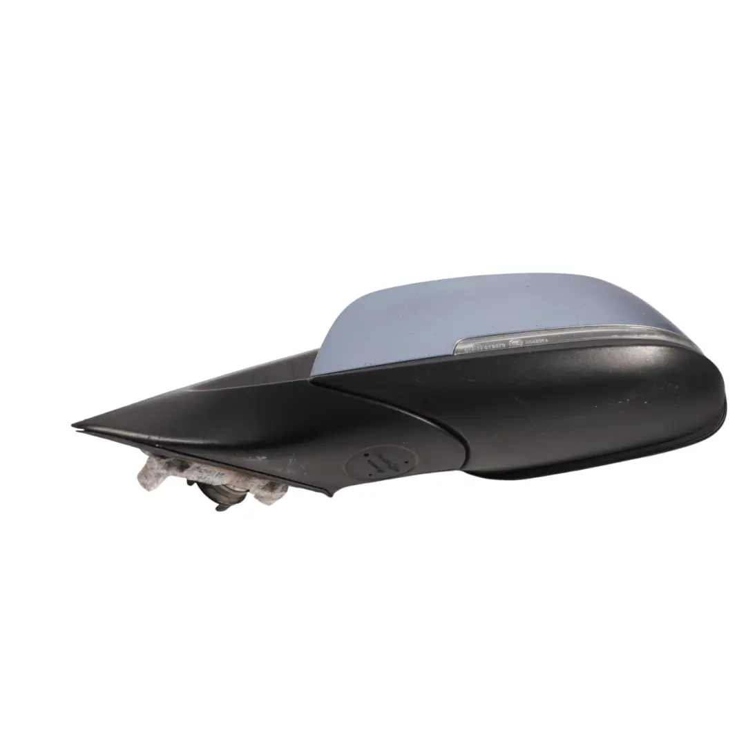 Outer Wing Mirror Heated Left N/S 6 Pins Liquid Blue Metallic - B40 to BMW F30 F31 with Part number 7245093 BMW F30 F31 Outer Wing Mirror Heated Left N/S 6 Pins Liquid Blue Metallic - B40 - SKU RHD-7245093-LBL - Part number 7245093