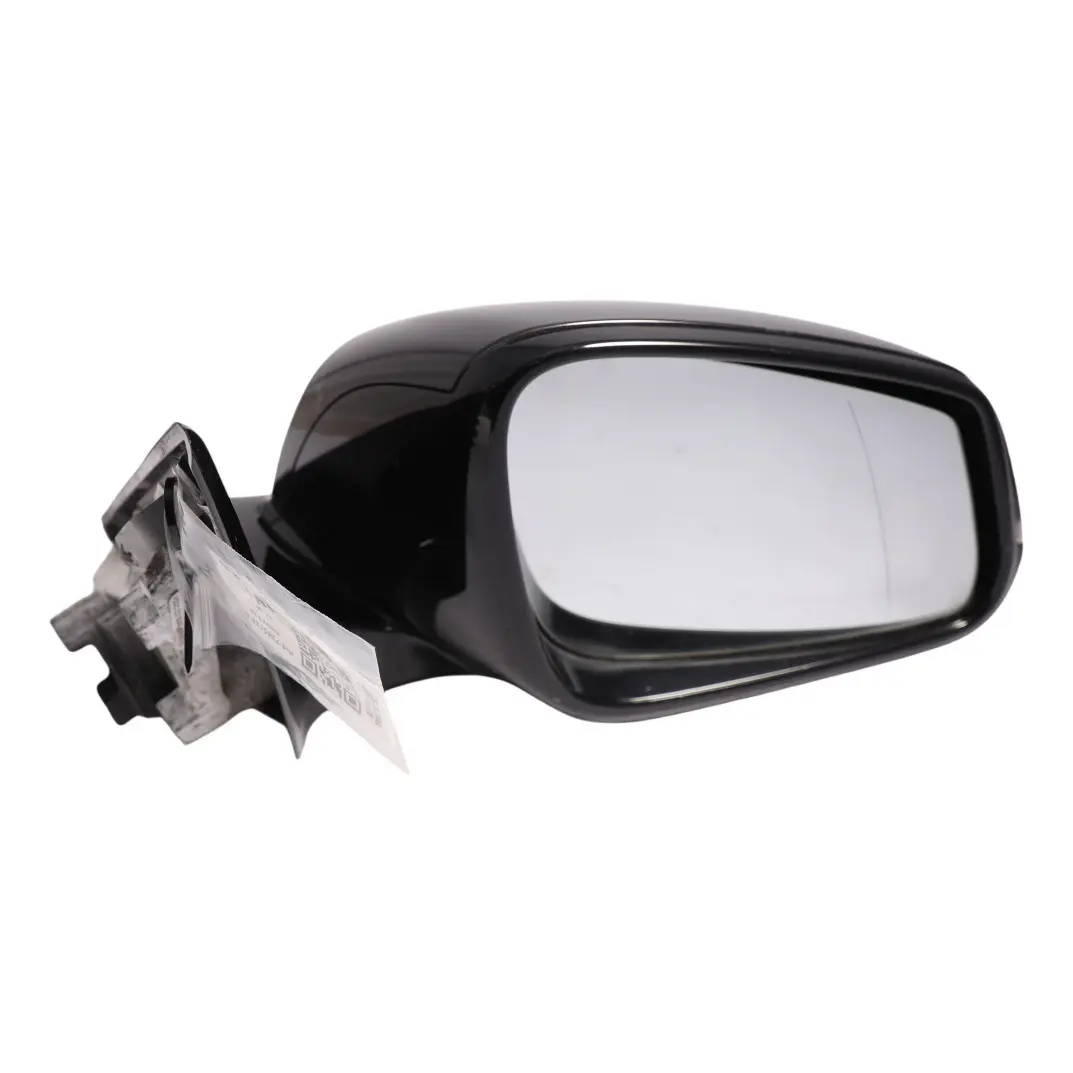 Wing Mirror BMW F30 F31 Heated Auto Dip Right O/S Black Sapphire Metallic - 475