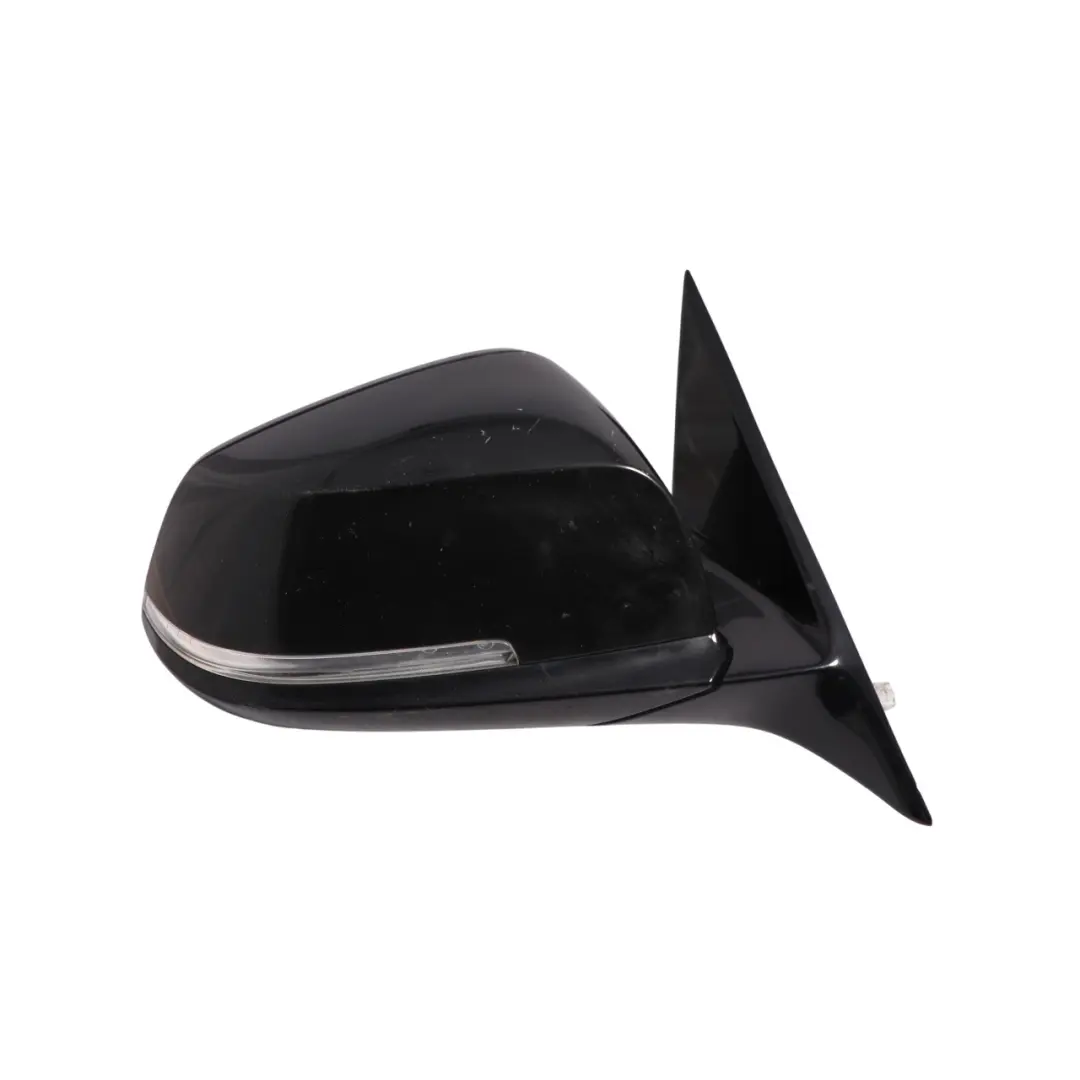 Wing Mirror BMW F30 F31 Heated Auto Dip Right O/S Black Sapphire Metallic - 475 to with Part number 7245138 Wing Mirror BMW F30 F31 Heated Auto Dip Right O/S Black Sapphire Metallic - 475 - SKU rhd-7245138-BS - Part number 7245138