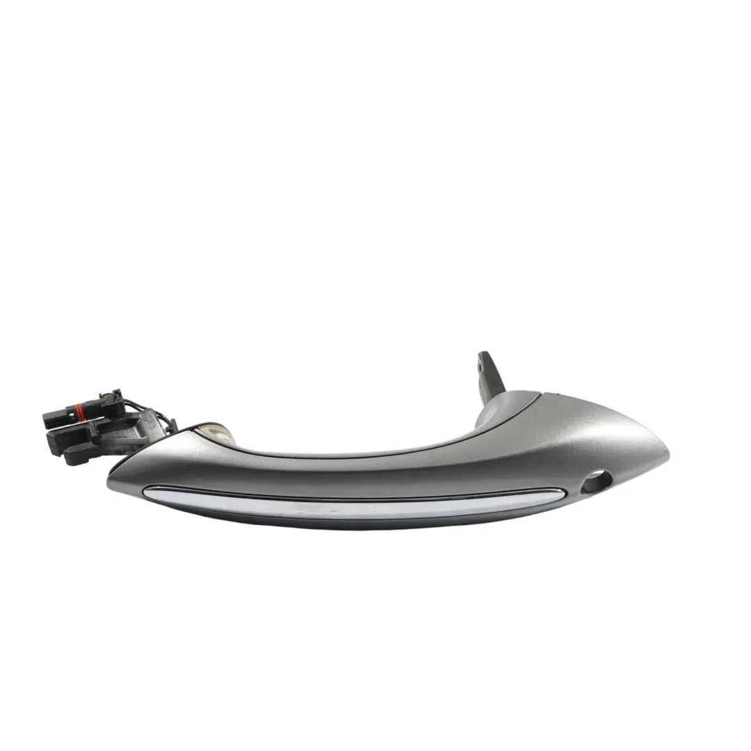 Door Grab Handle Keyless Front Right O/S Spacegrau - A52 to BMW F01 F02 F10 with Part number 7249982 BMW F01 F02 F10 Door Grab Handle Keyless Front Right O/S Spacegrau - A52 - SKU RHD-7249982-SCG - Part number 7249982