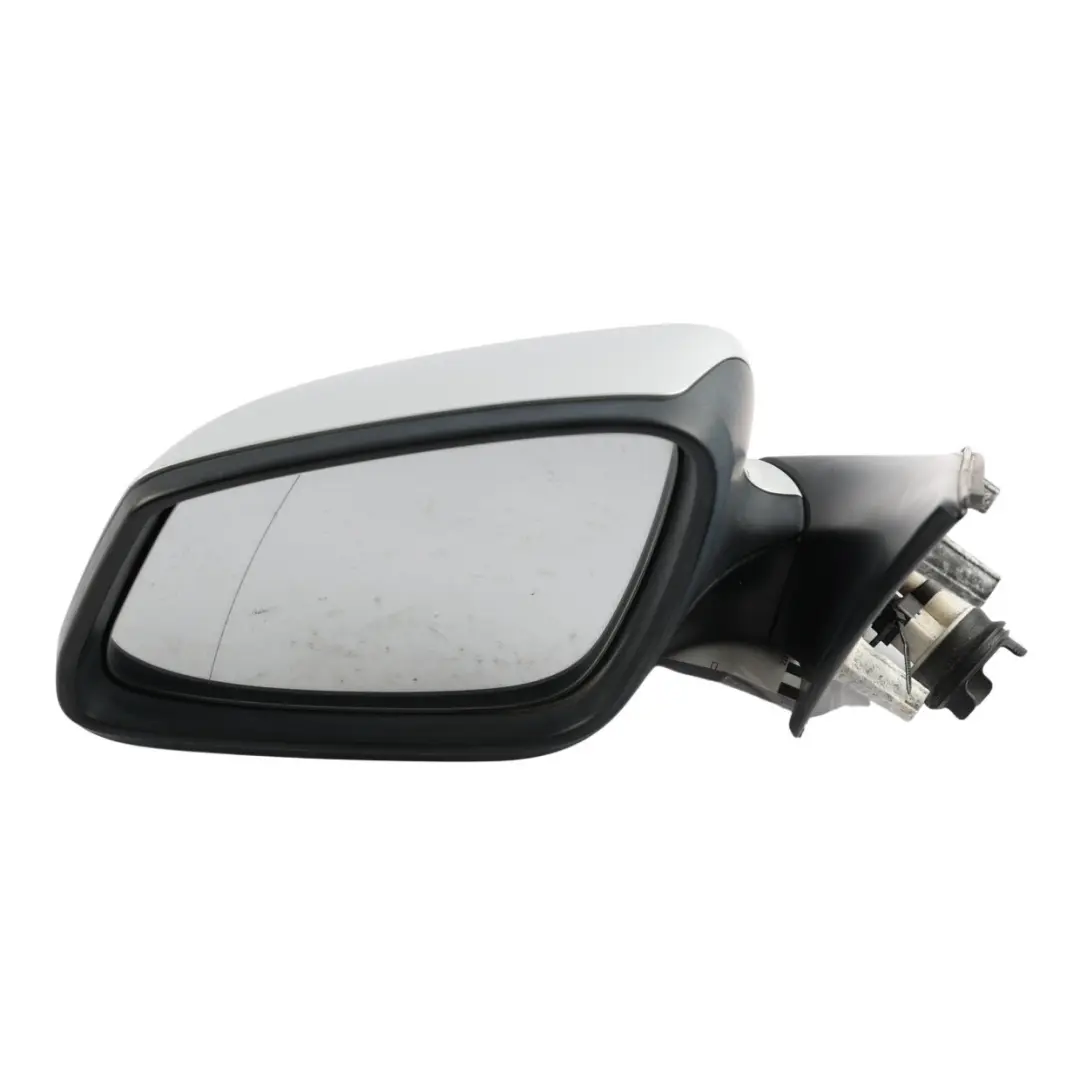 BMW F10 F11 Wing Mirror Heated Door Left N/S Titansilber Silver Metallic - 354 - SKU RHD-7268237-TS1 - Part number 7268237