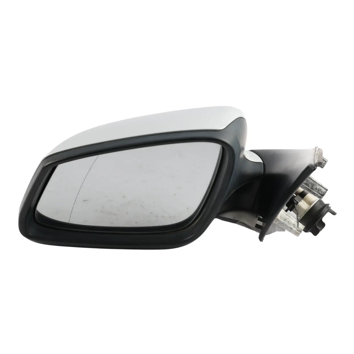 BMW F10 F11 Wing Mirror Heated Door Left N/S Titansilber Silver Metallic - 354