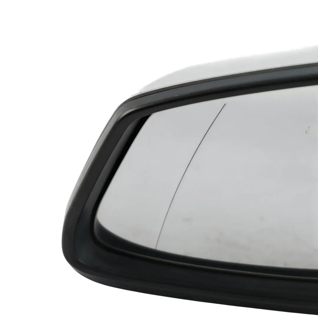 BMW F10 F11 Wing Mirror Heated Door Left N/S Titansilber Silver Metallic - 354 - SKU RHD-7268237-TS1 - Part number 7268237