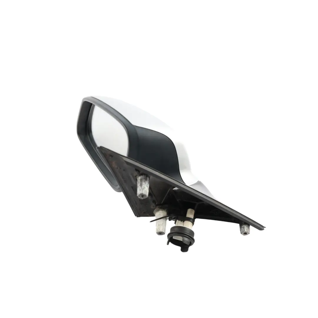 BMW F10 F11 Wing Mirror Heated Door Left N/S Titansilber Silver Metallic - 354 - SKU RHD-7268237-TS1 - Part number 7268237