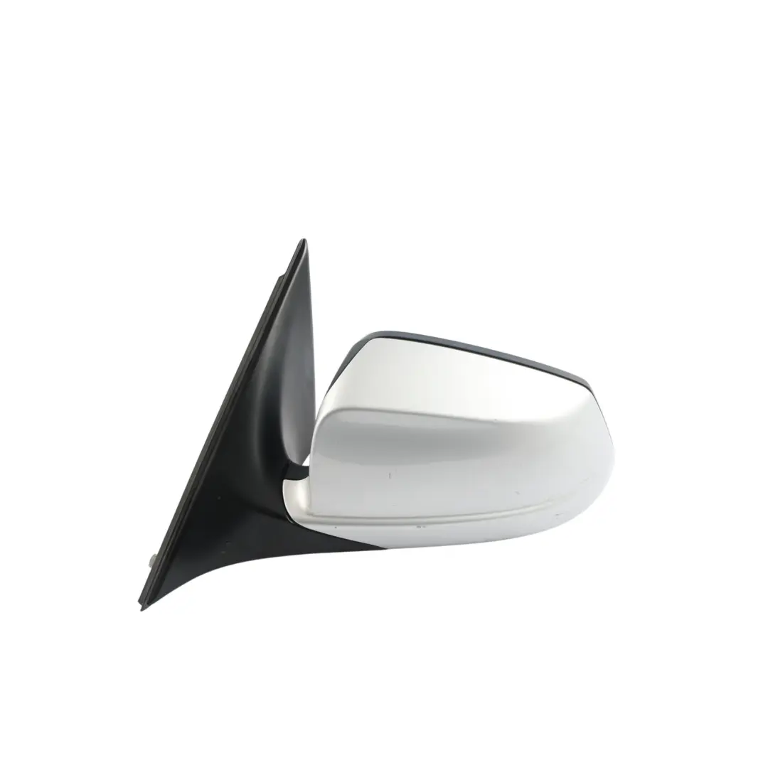 BMW F10 F11 Wing Mirror Heated Door Left N/S Titansilber Silver Metallic - 354 - SKU RHD-7268237-TS1 - Part number 7268237