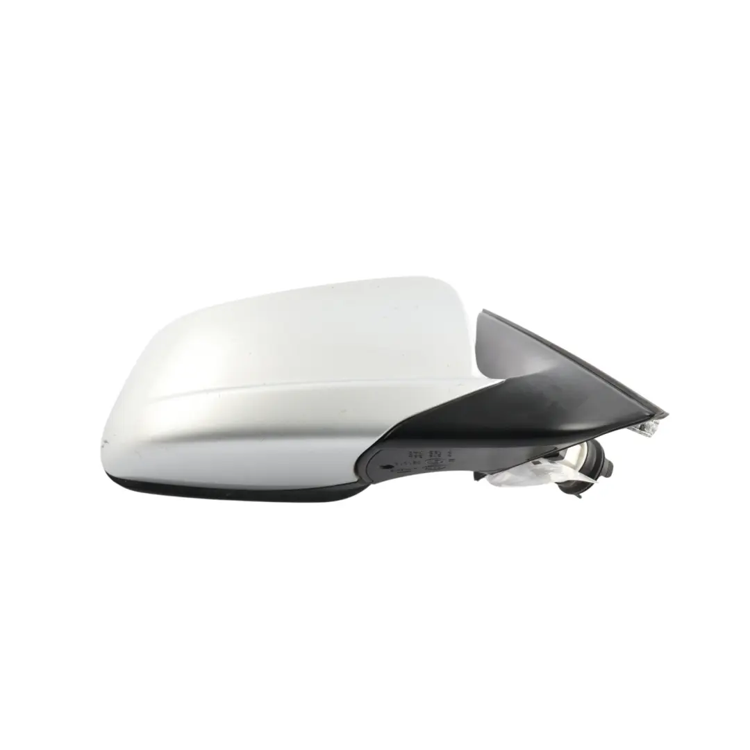 BMW F10 F11 Wing Mirror Heated Door Right O/S Titansilber Silver Metallic - 354 - SKU RHD-7268238-TS1 - Part number 7268238