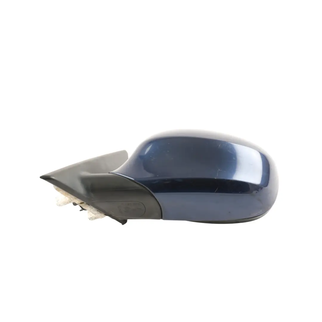 Heated Left Wing Mirror N/S Tiefseeblau Deep Sea Blue to BMW 3 Series 3 E90 E91 LCI with Part number 7268263 BMW 3 Series 3 E90 E91 LCI Heated Left Wing Mirror N/S Tiefseeblau Deep Sea Blue - SKU rhd-7268263-DSB3 - Part number 7268263