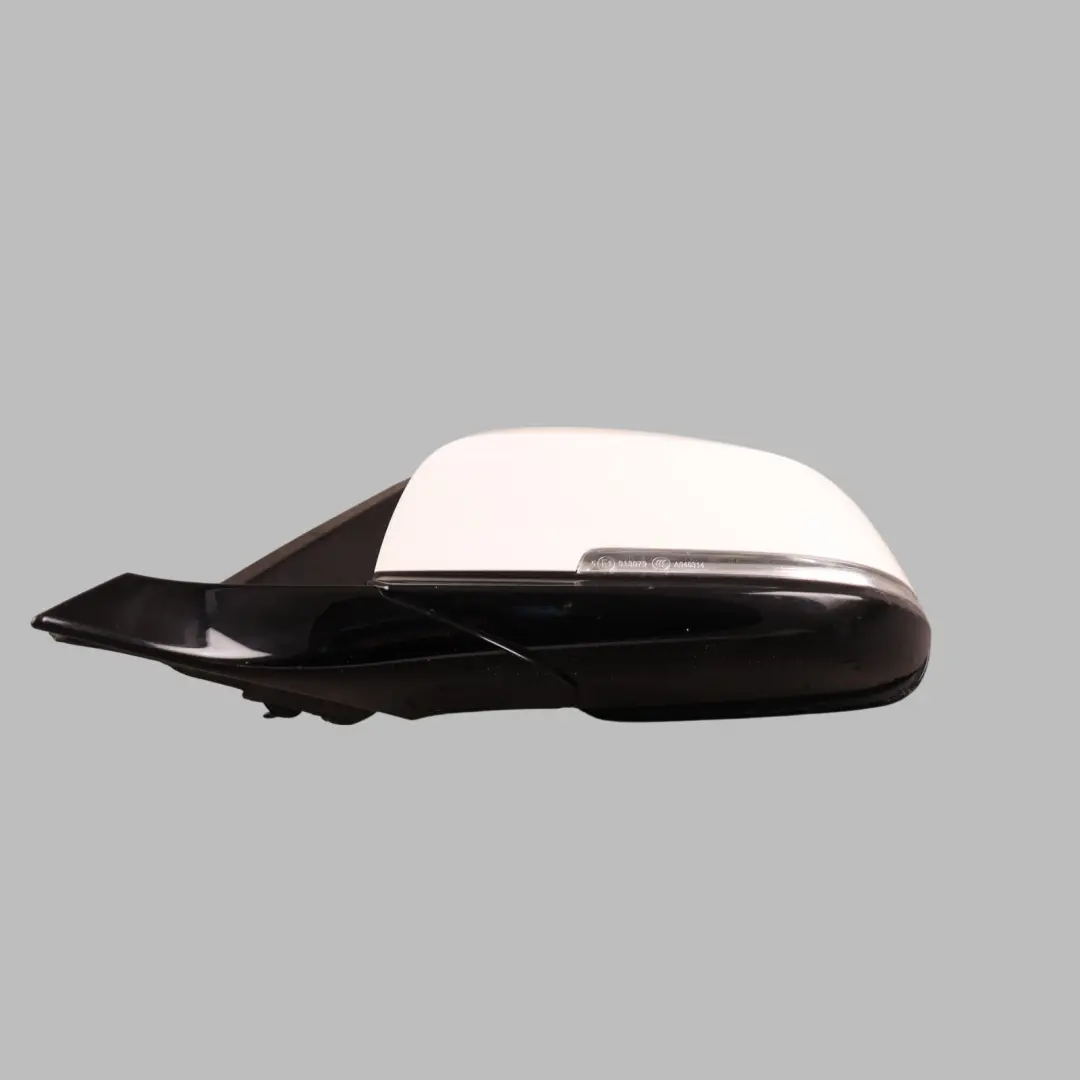 BMW 1 2 Series F21 F22 Left Wing Rear View Mirror N/S White Alpinweiss 3 - 300 - SKU RHD-7268599-AW - Part number 7268599