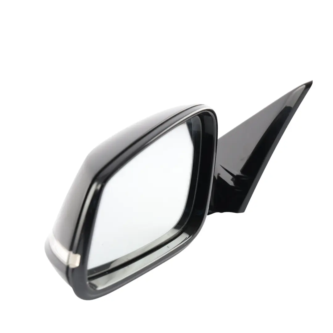 BMW F21 F22 Left Wing Mirror N/S High Gloss Schwarz 2 Black 668 - SKU RHD-7268599-SCH - Part number 7268599
